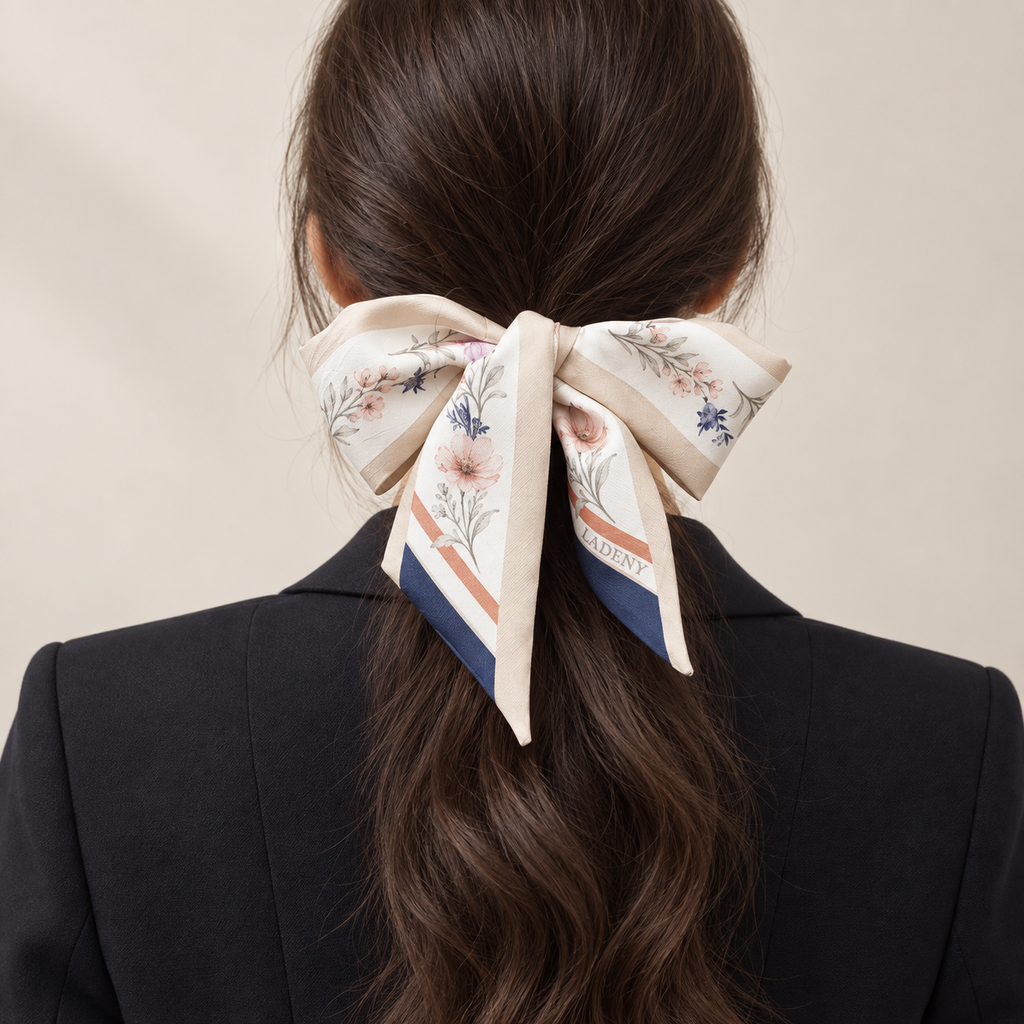 Petali di Como Silk Twilly