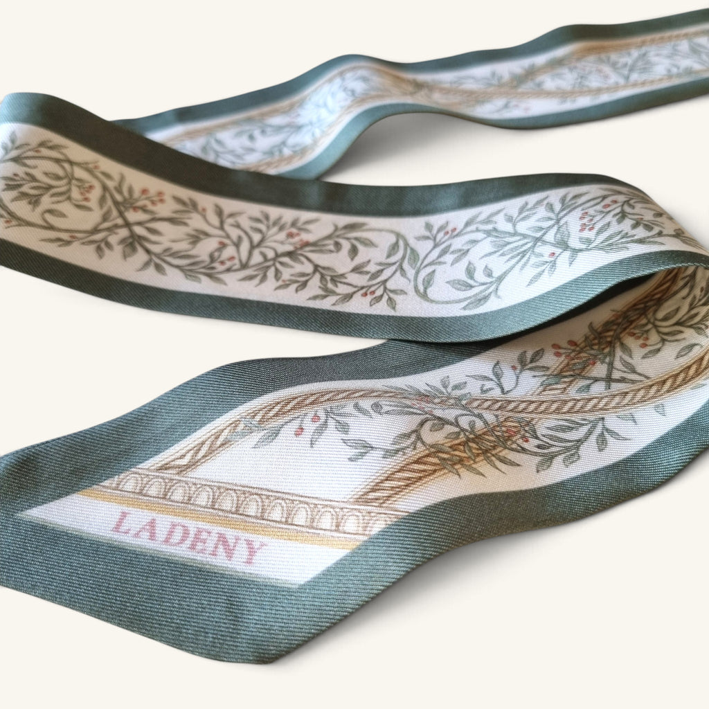 Giardino Intrecciato Silk Twilly