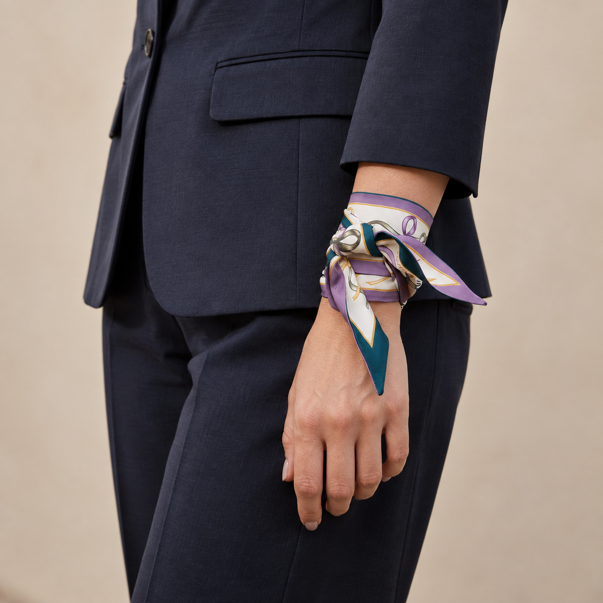 Nodi d'Atelier Silk Twilly