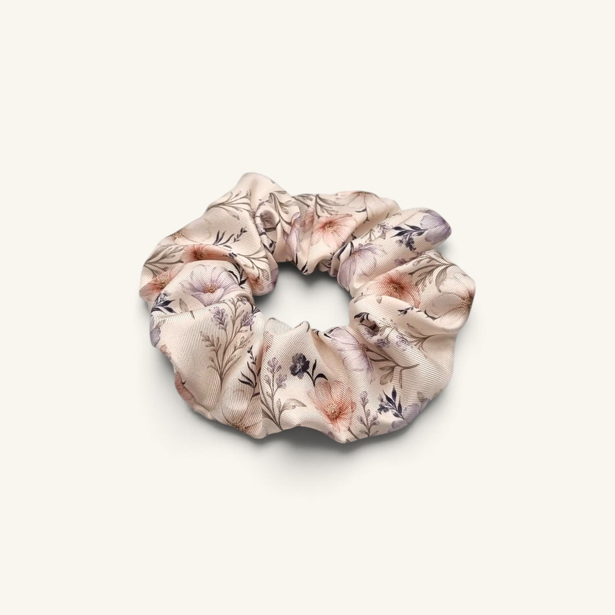 Petali di Como Silk Scrunchie